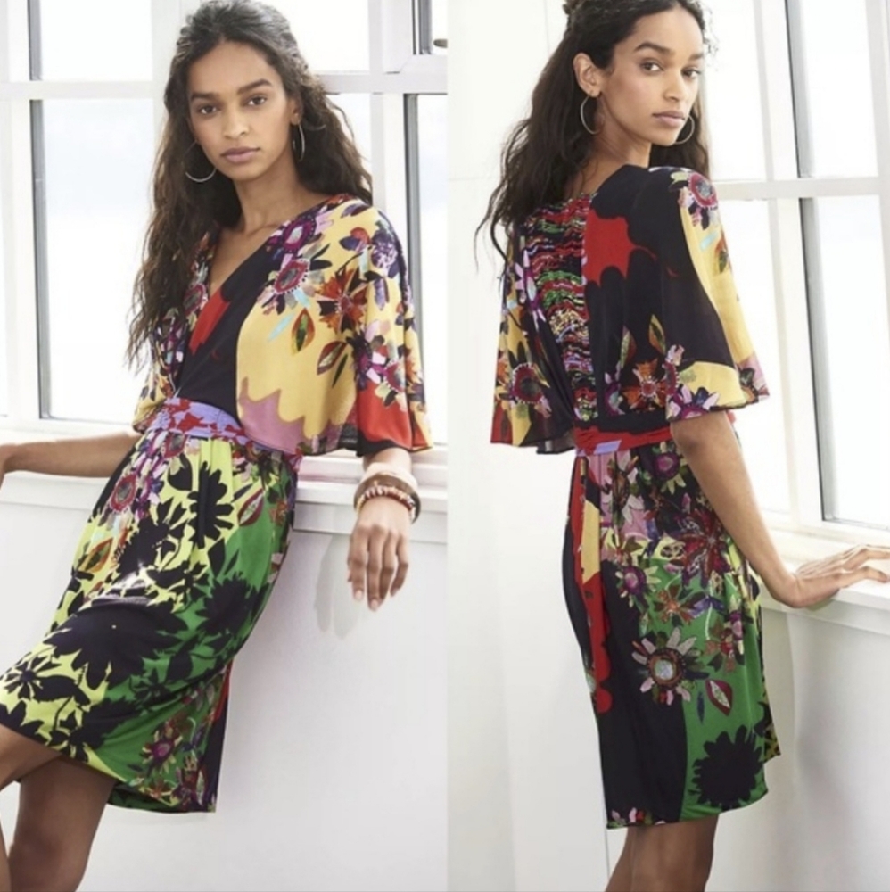 Ranna Gill x Anthropologie Sabitina Kimono Dress